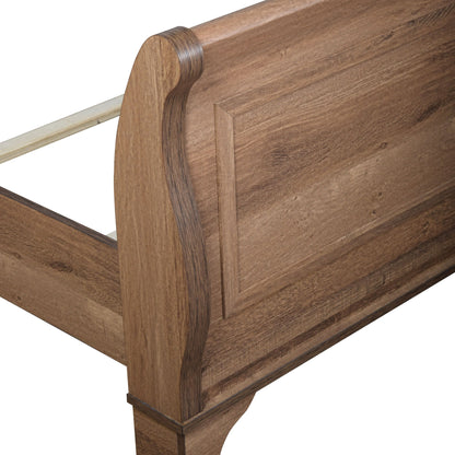 Coventry Hall - Western King Side Rails - Pecan