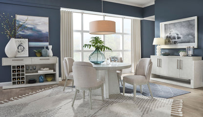 Lorelei - Extendable 54" Round Dining Table Set