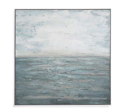 Landslide Canvas Art - Dark Gray
