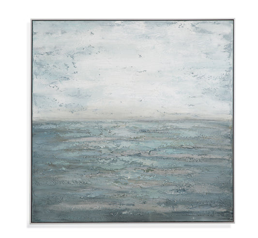 Landslide Canvas Art - Dark Gray