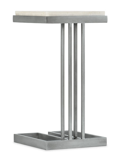 Melange - Marin Drink Table - Pearl Silver
