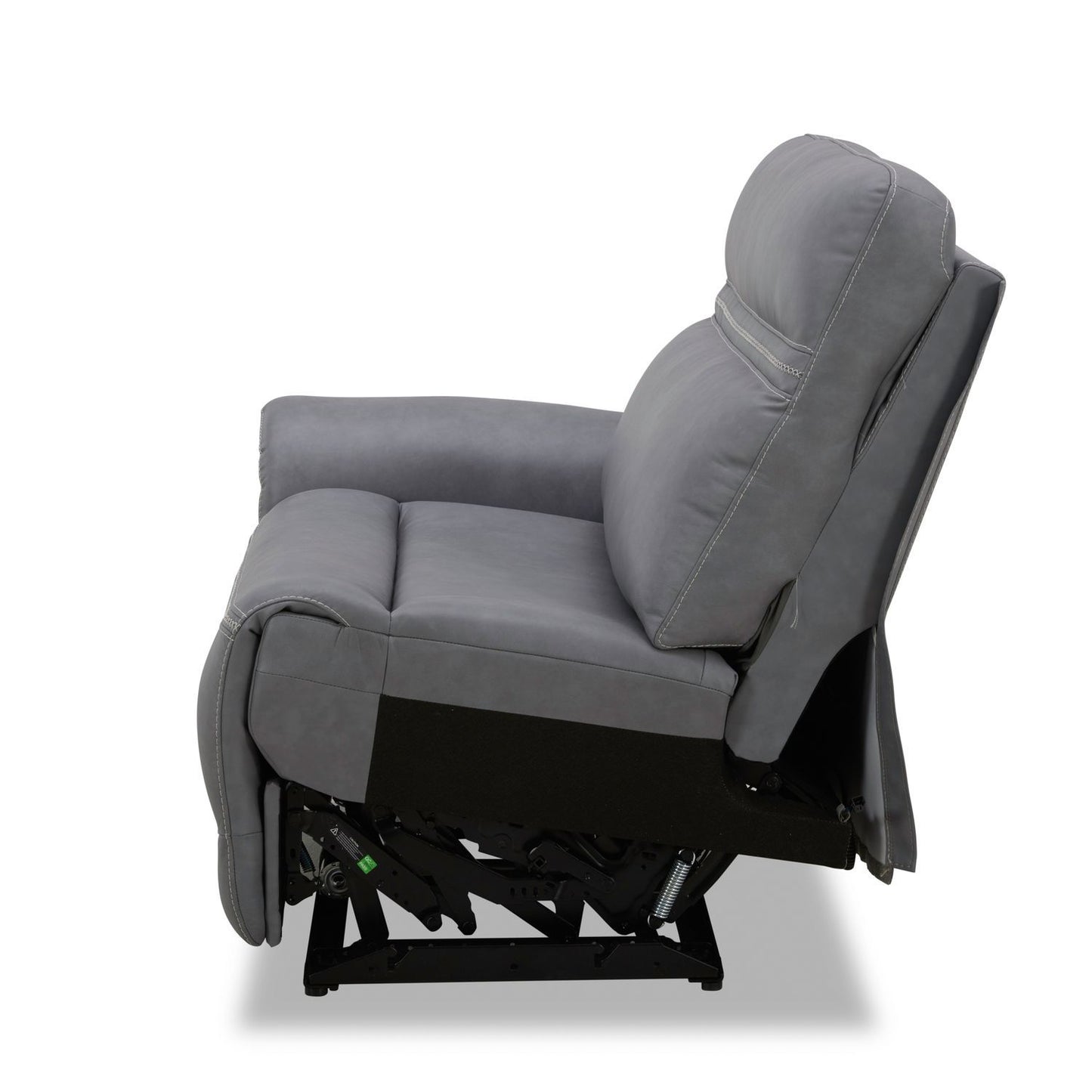 Cooper - L Arm Recliner P3 & ZG - Blue Gray