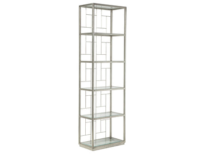 Metal Designs - Mid Geo Slim Etagere