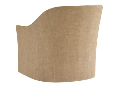 Key Biscayne - South Pointe Swivel Chair - Light Brown / Beige