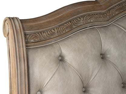 Marisol - Upholstered Sleigh Storage Bed
