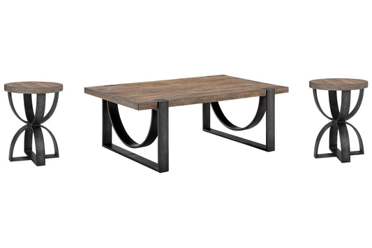 Bowden - Rectangular Cocktail Table Set