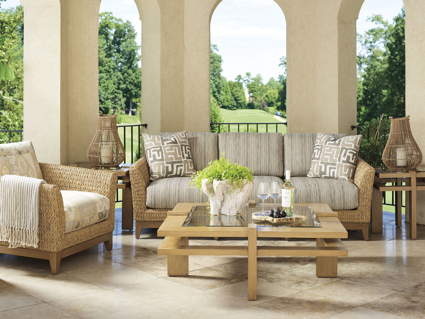 Los Altos Valley View - Lounge Chair - Light Brown