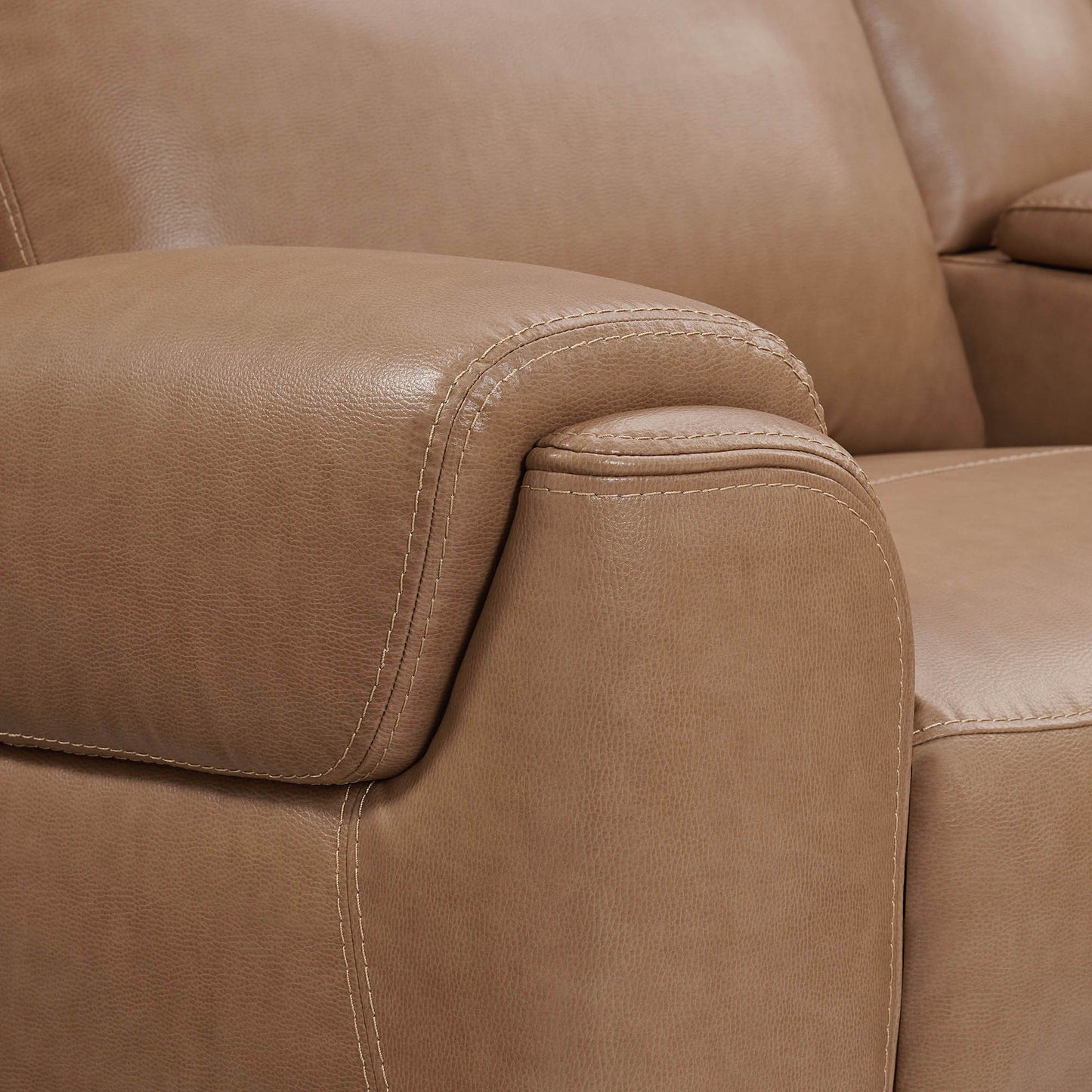 Momentum - Power LAF Zero G Recliner With Heat And Massage - Cashew