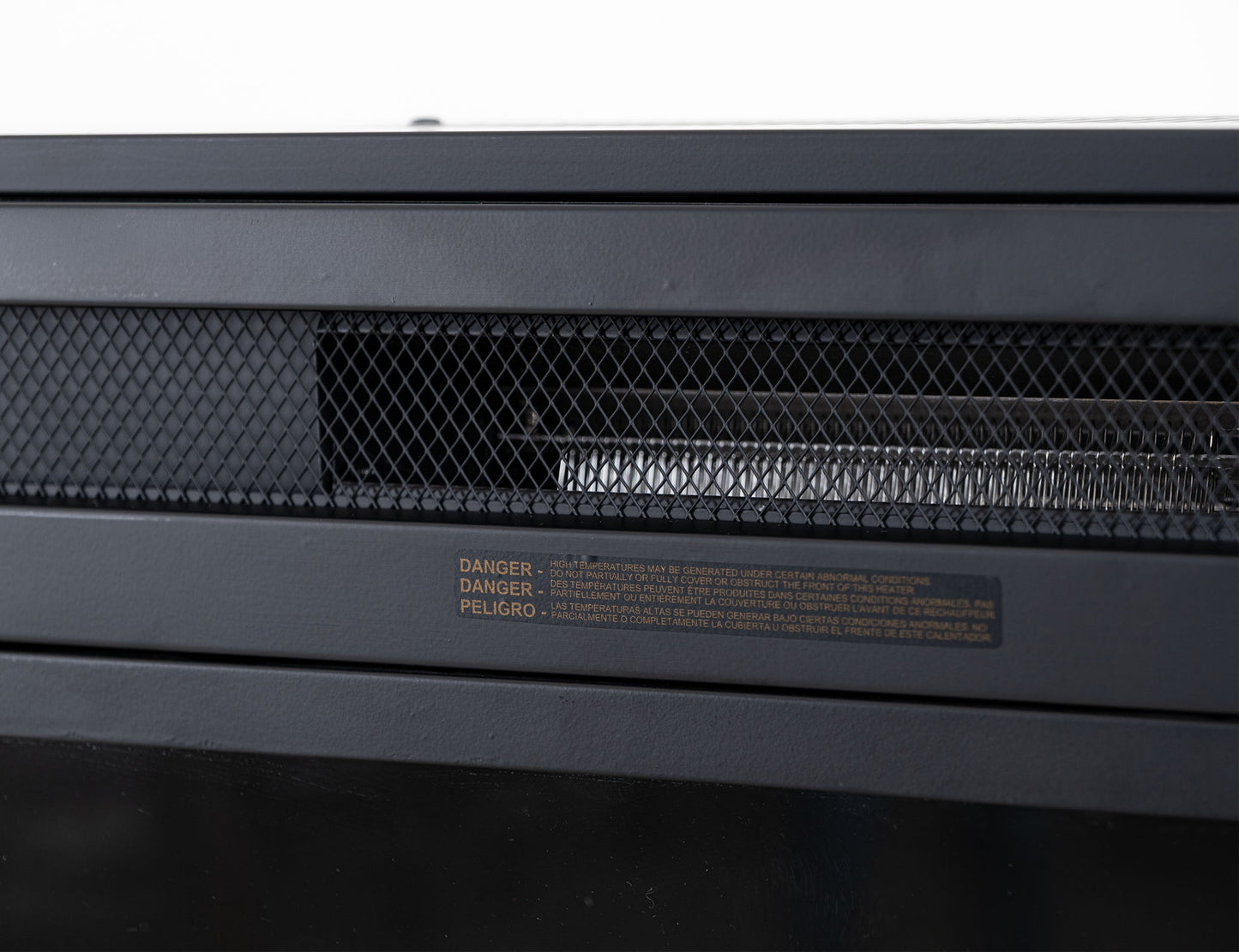 Electric Fireplace - Black