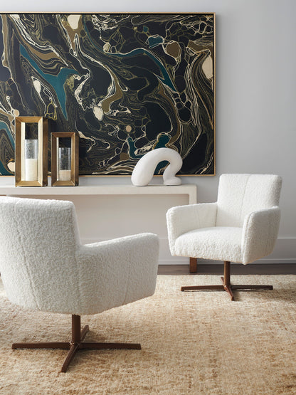 Barclay Butera Upholstery - Brooks Swivel Chair
