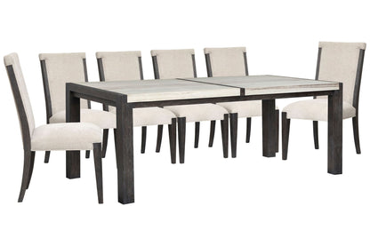 Plum Creek - 7 Piece Rectangular Dining Table Set