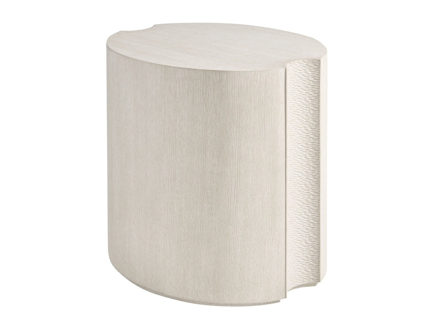 Copacabana - Cabo Oval End Table - White