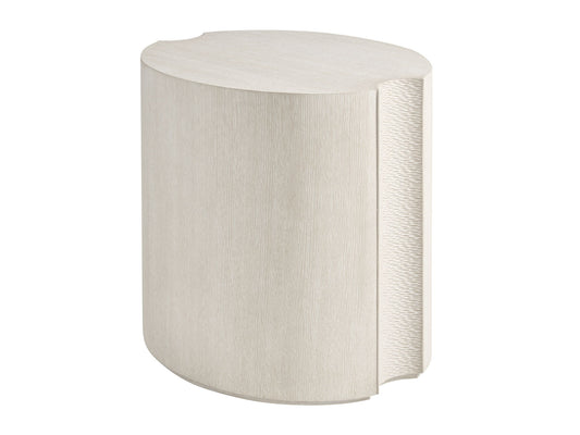 Copacabana - Cabo Oval End Table - White