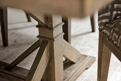 Cypress Point - Pierpoint Double Pedestal Dining Table - Dark Brown