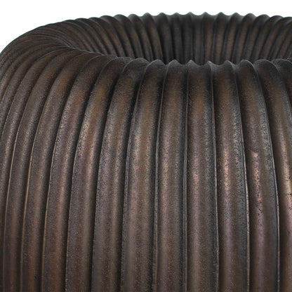 Vector Ridge - Indoor-Outdoor Planter - Bronze