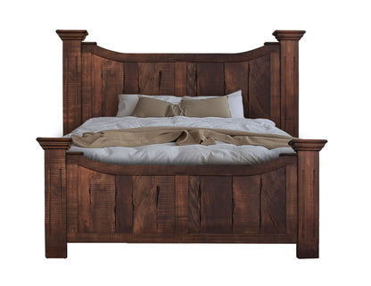 Madeira - Queen Headboard - Deep Brown