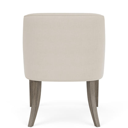 Sariel - Upholstered Host Chair (Set of 2) - Gray