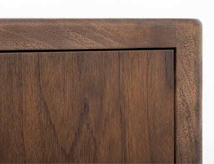 Praga - 4-Drawer Chest - Almond / Barrel Brown