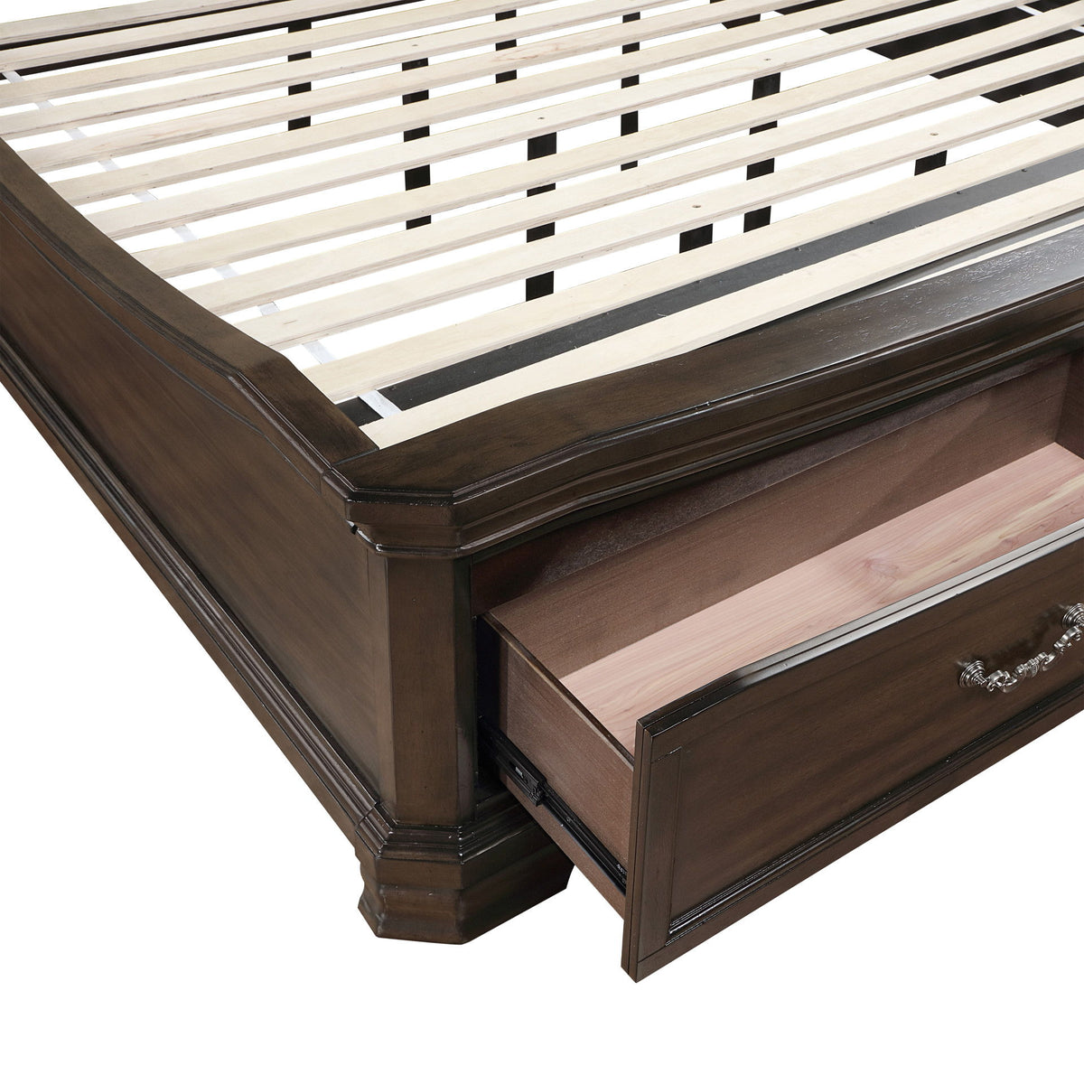 Lyndhurst - 6/6 King Headboard - Walnut