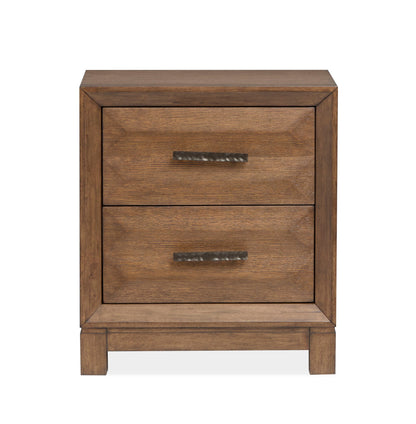 Callisto - Drawer Nightstand - Bourbon Brown