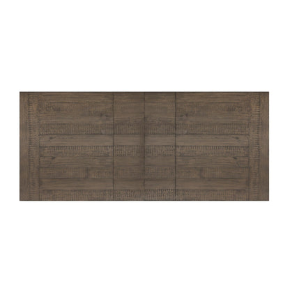Yellowstone - Dining Table With 2X12" Leaves - Gray