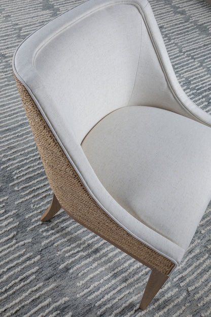 Simpatico - Simpatico Side Chair - Beige / Dark Brown
