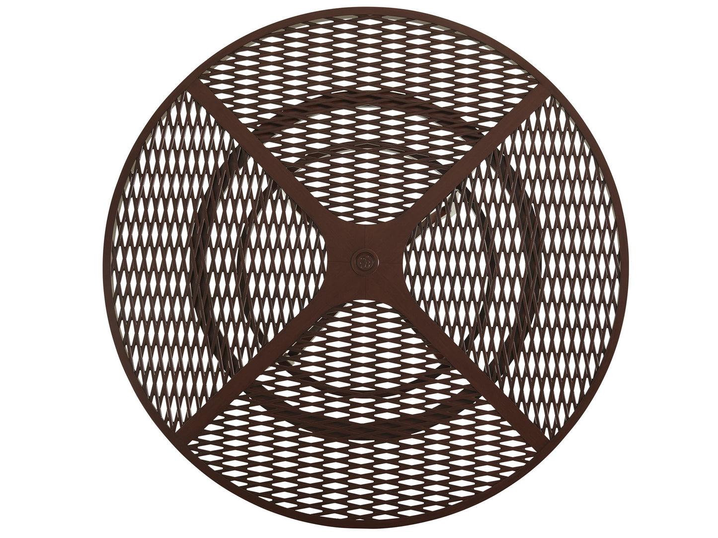 Abaco - Round Dining Table - Dark Brown