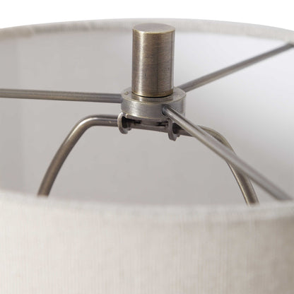 Parnell - Industrial Buffet Lamp - Dark Brown
