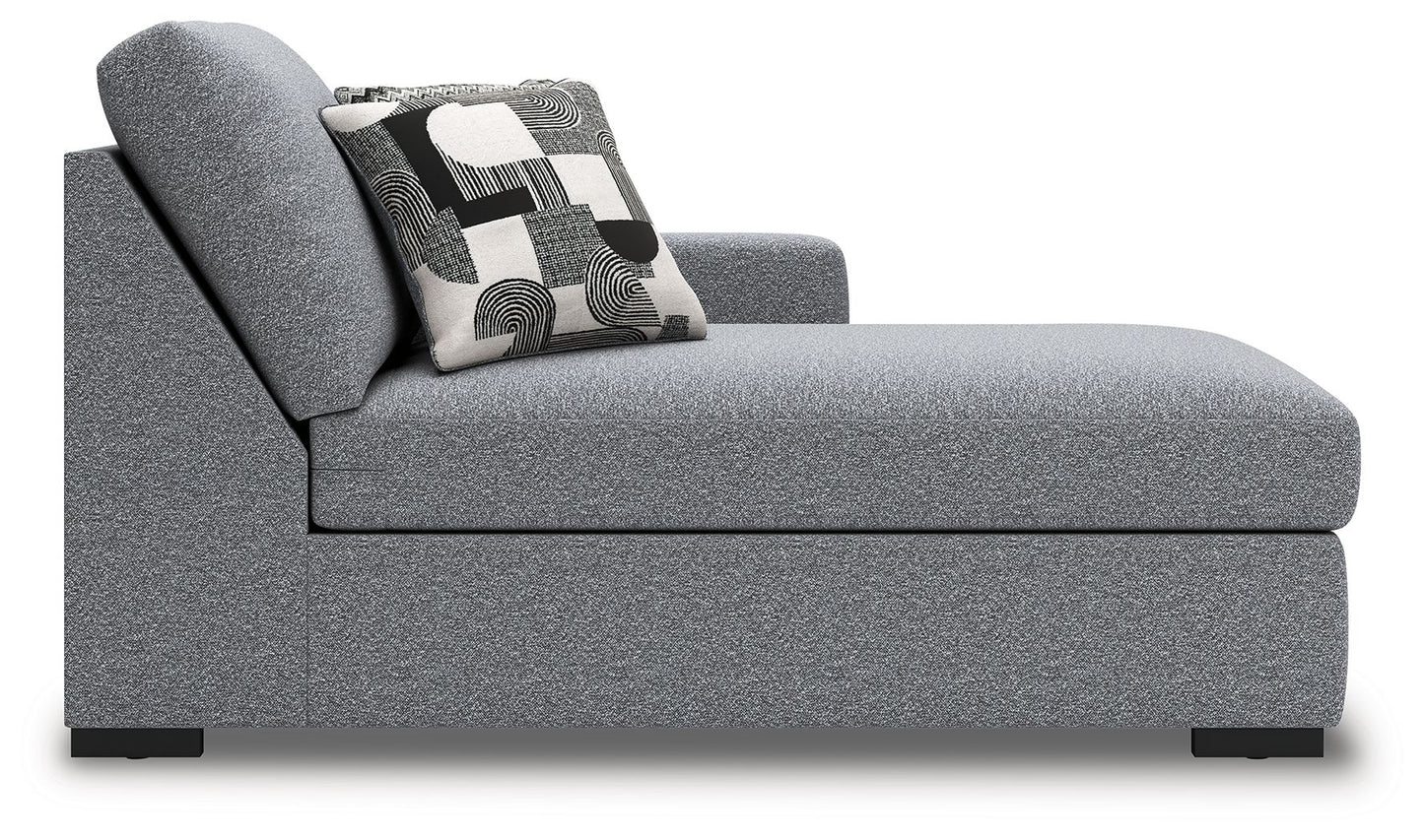 Bealton - RAF Corner Chaise - Salt And Pepper
