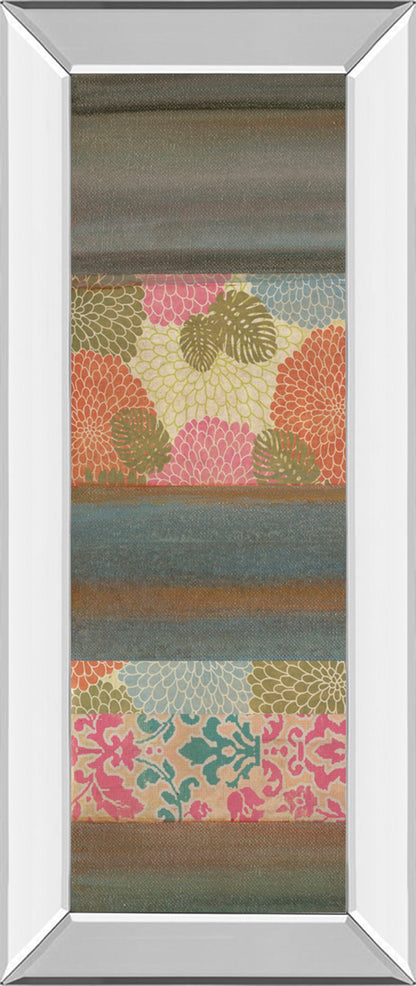 Pretty In III By Willie -aldridge - Mirror Framed Print Wall Art - Dark Gray
