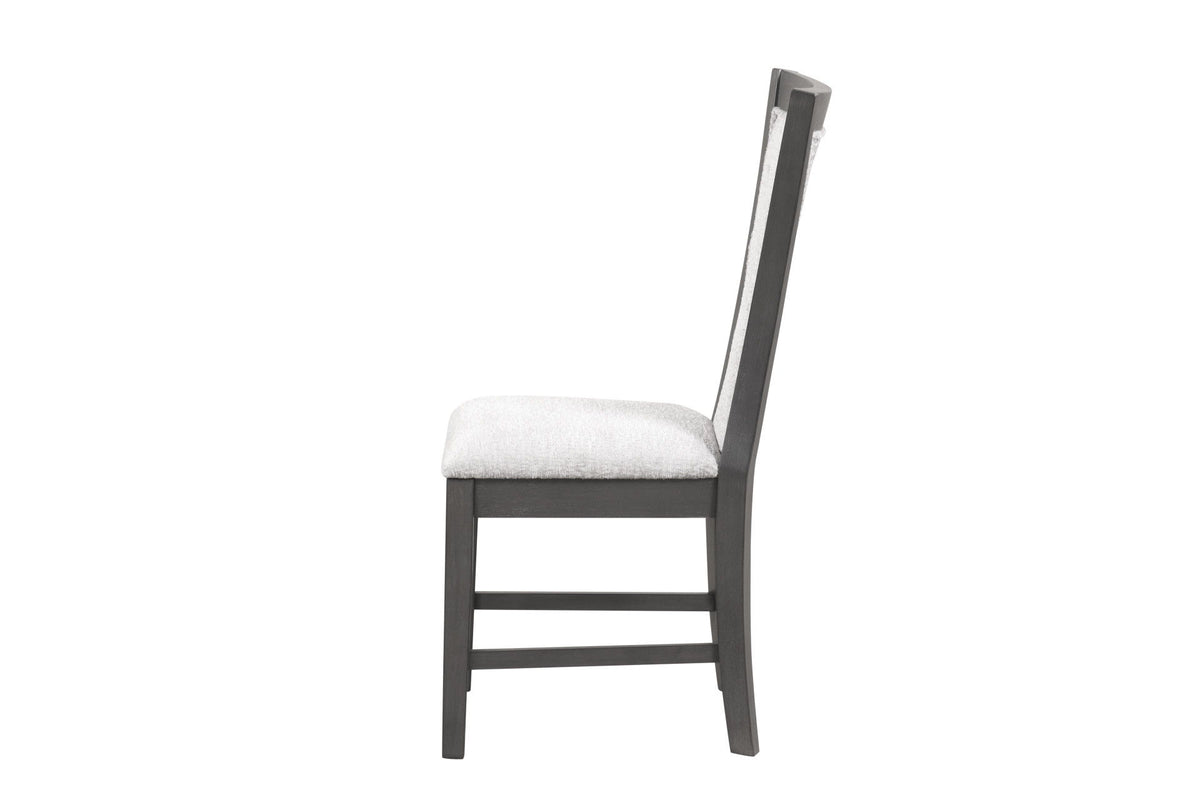 Flair - 5 Piece Dining Set (Table & 4 Chairs) - Gray