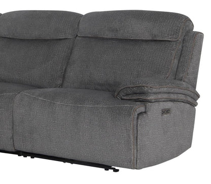 Alpine - Power Right Arm Facing Zero Gravity Recliner P2 - Airy Midnight