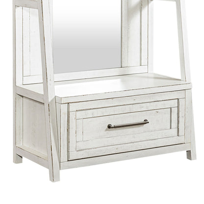 Modern Farmhouse - Hall Tree Base - White