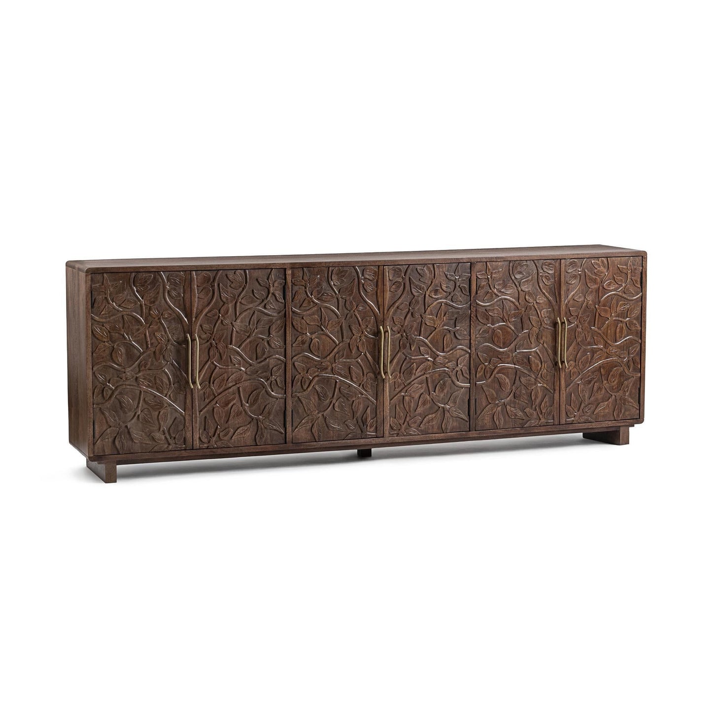 Albero - 6 Door Cabinet - Kona Brown
