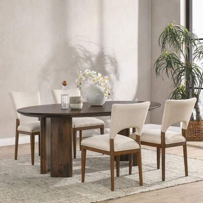 Norwood - Dining Table - Bark Brown