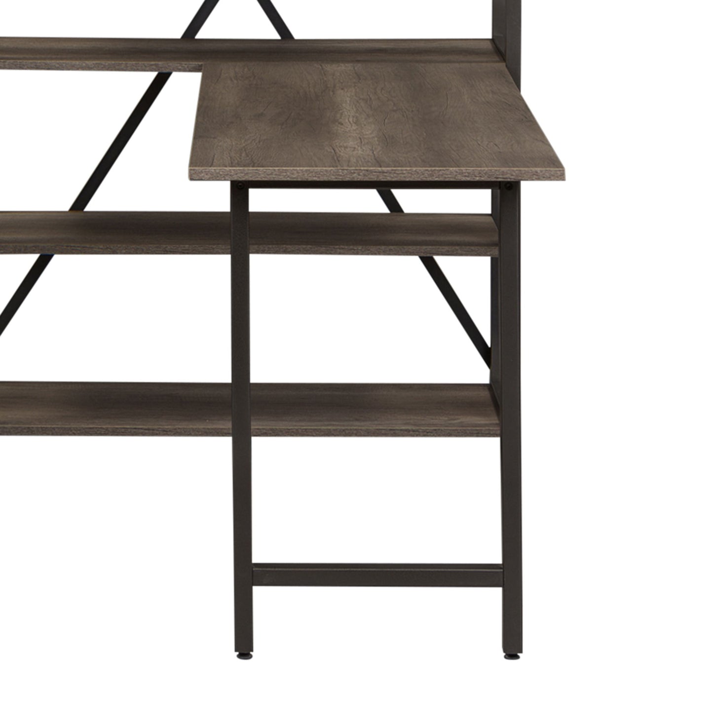 Tanners Creek - Desk Top and End Panel - Graystone