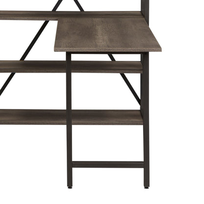Tanners Creek - Desk Top and End Panel - Graystone