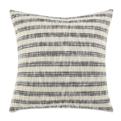 Linna - 24" x 24" Pillow - Natural / Black