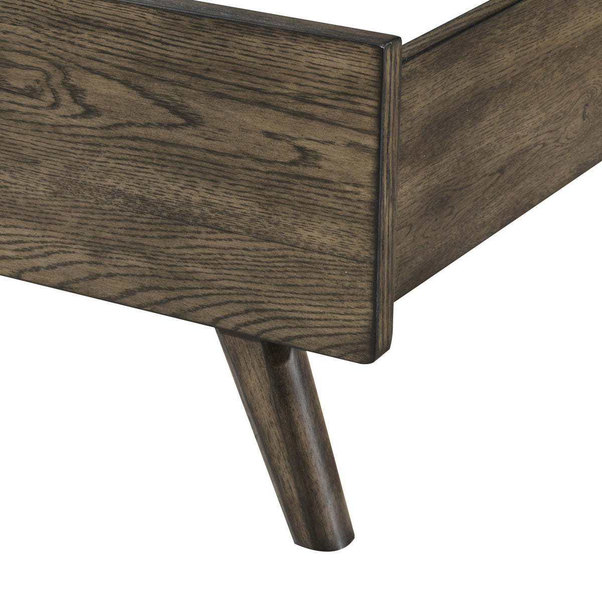 Rex - 5/0 - 6/6 Queen/King Side Rails - Walnut