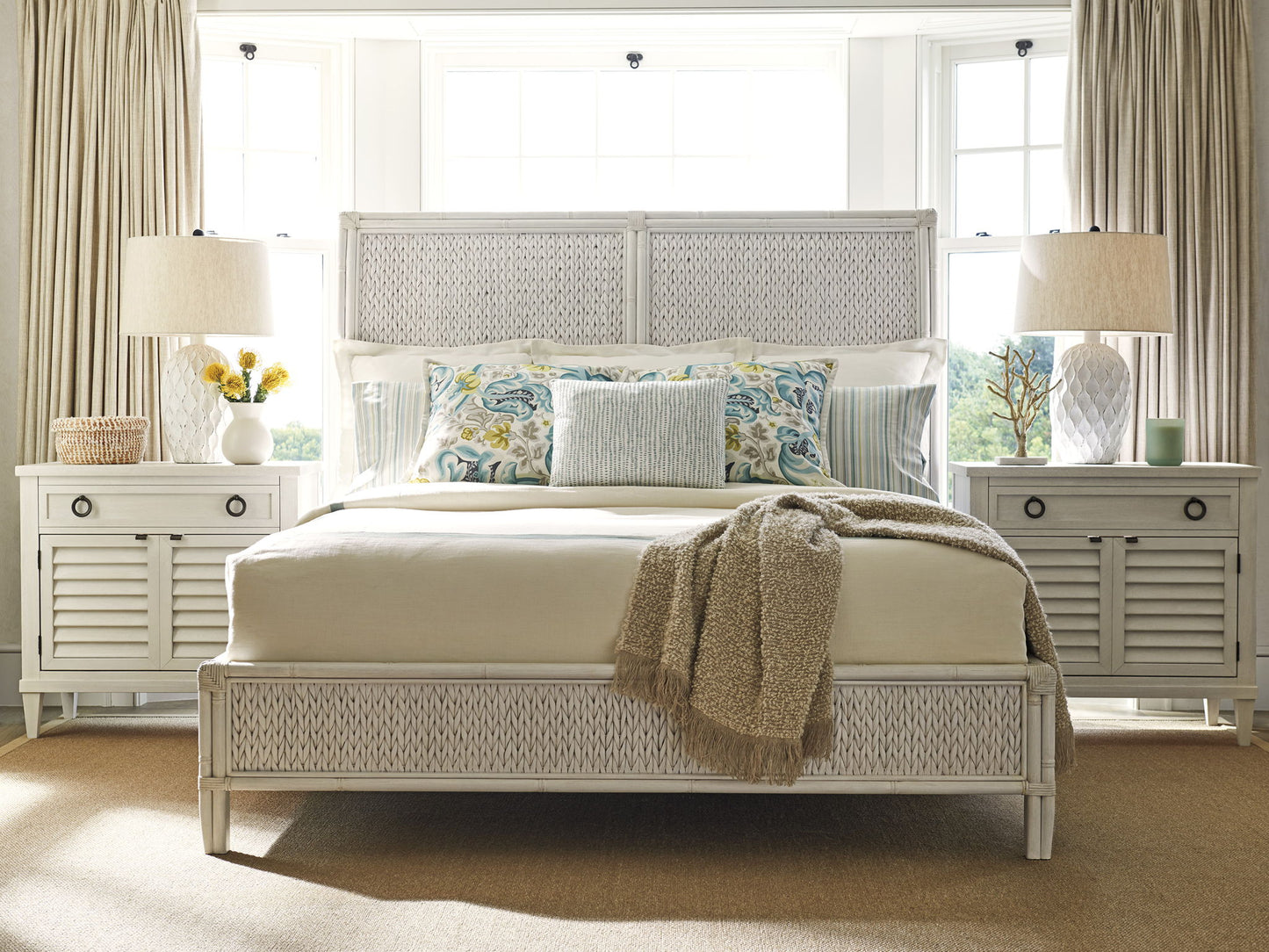 Ocean Breeze - Glades Nightstand - White