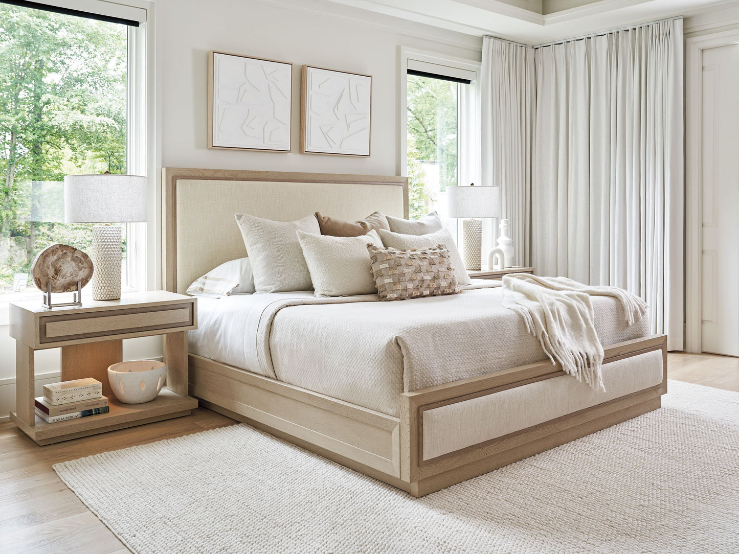 Sunset Key - Grayson Upholstered Bed