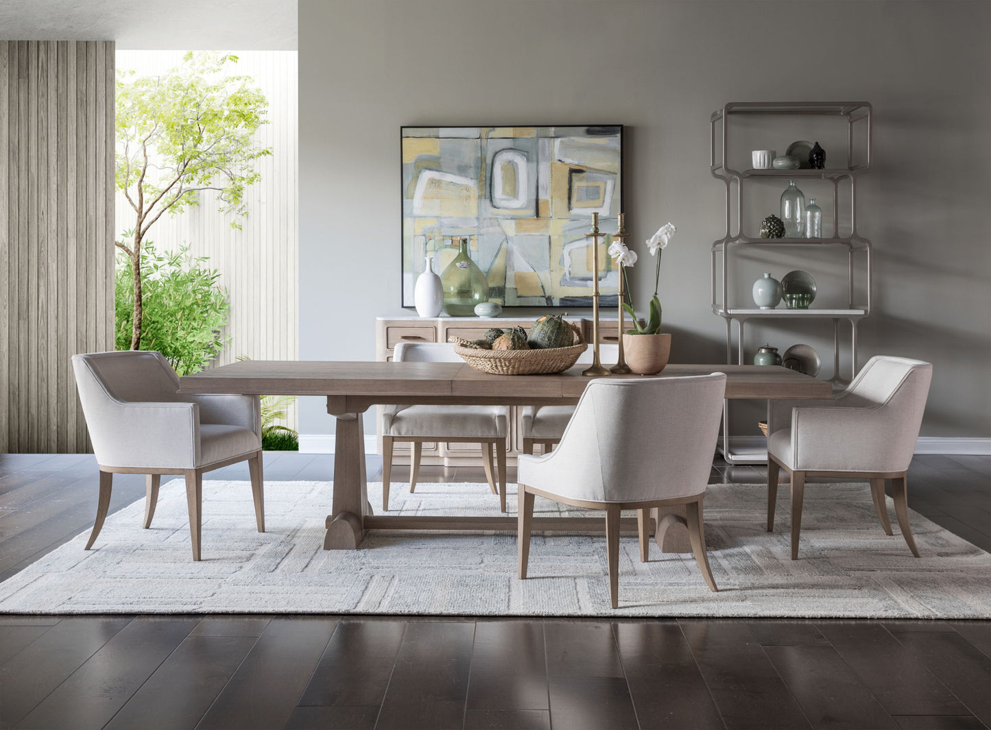 Simpatico - Simpatico Rectangular Dining Table - Light Brown