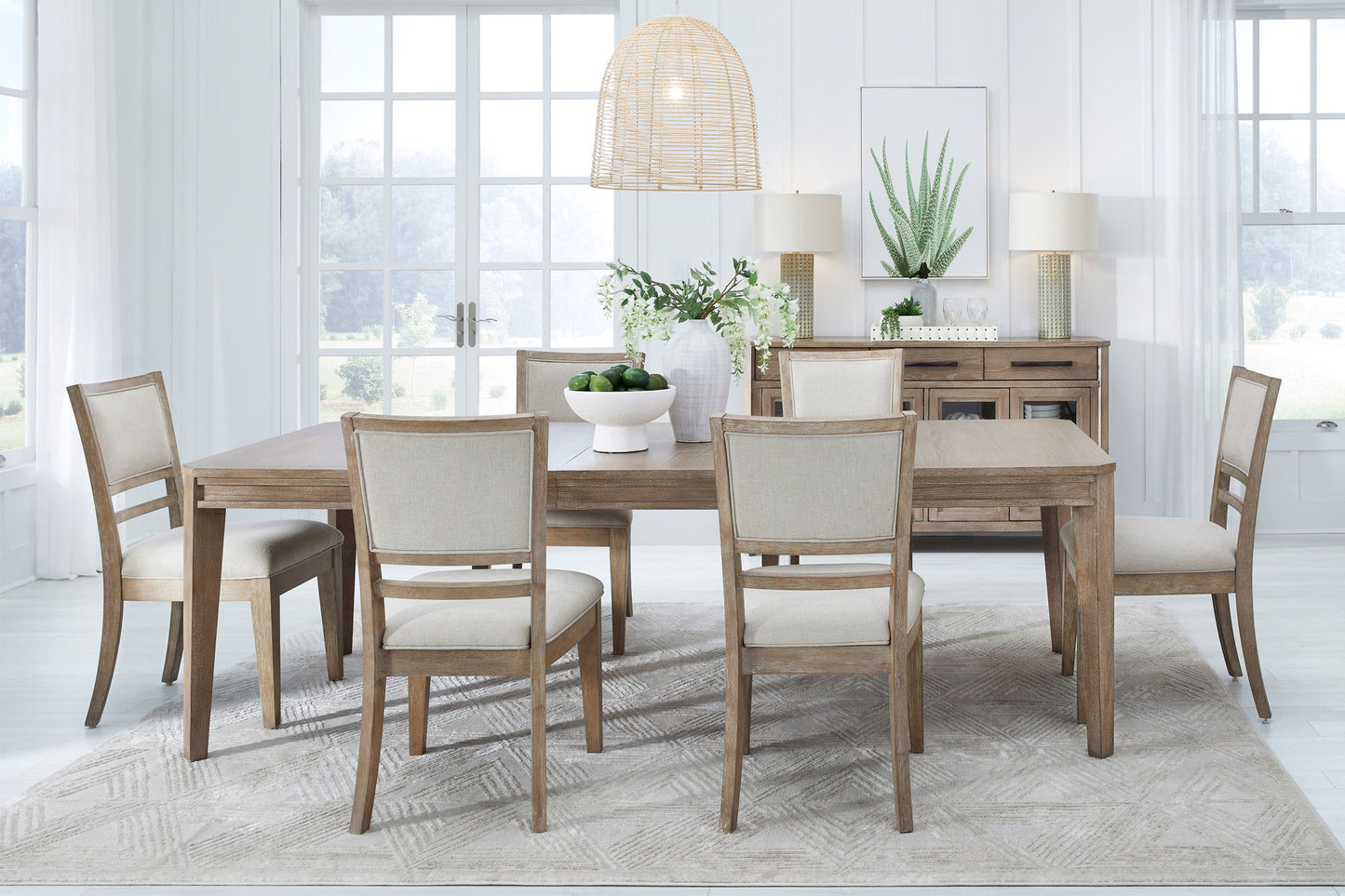 Breckenridge - Dining Buffet Server - Medium Brown