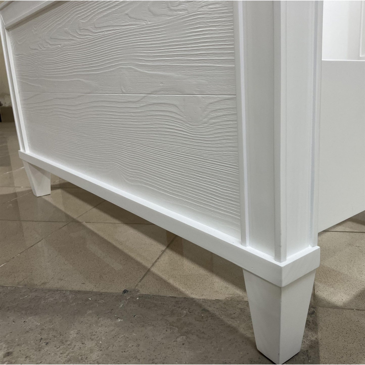 Rosalie - Twin Panel Footboard - White