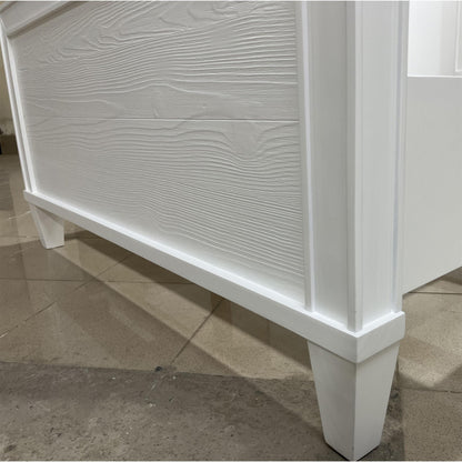 Rosalie - Twin Panel Footboard - White