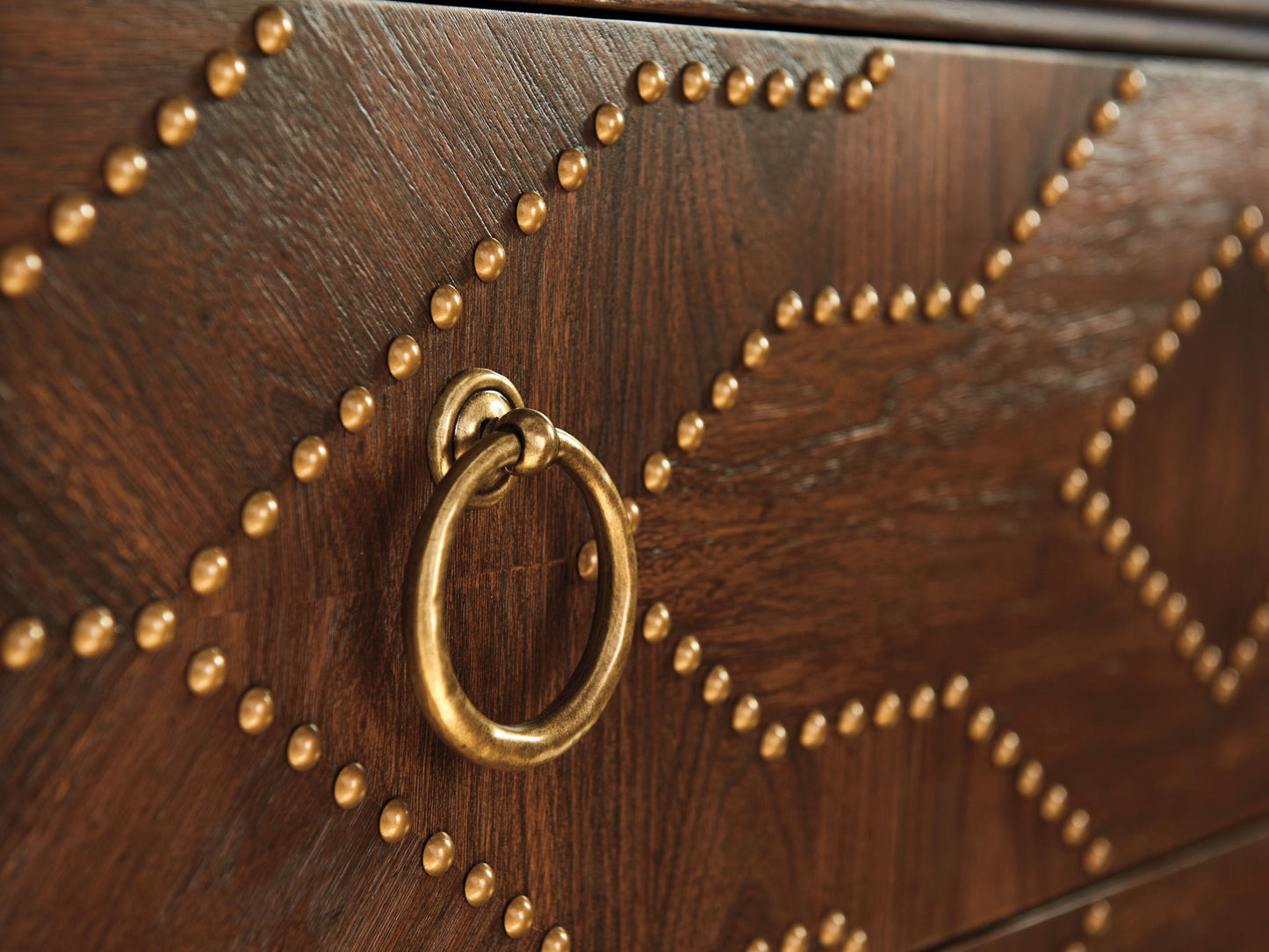 Silverado - Woodland Drawer Hall Chest - Dark Brown