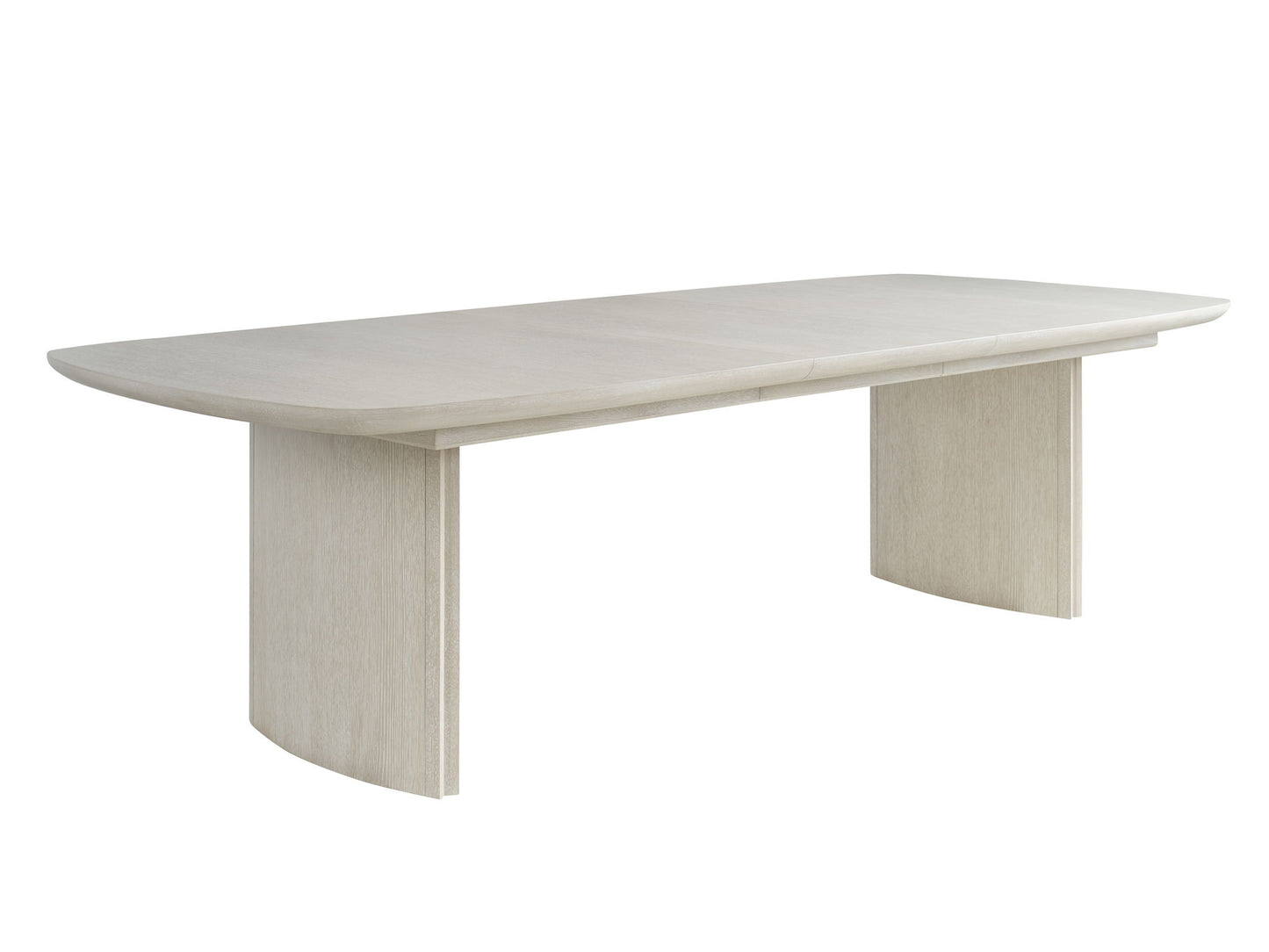 Copacabana - Amador Double Pedistal Dining Table - White