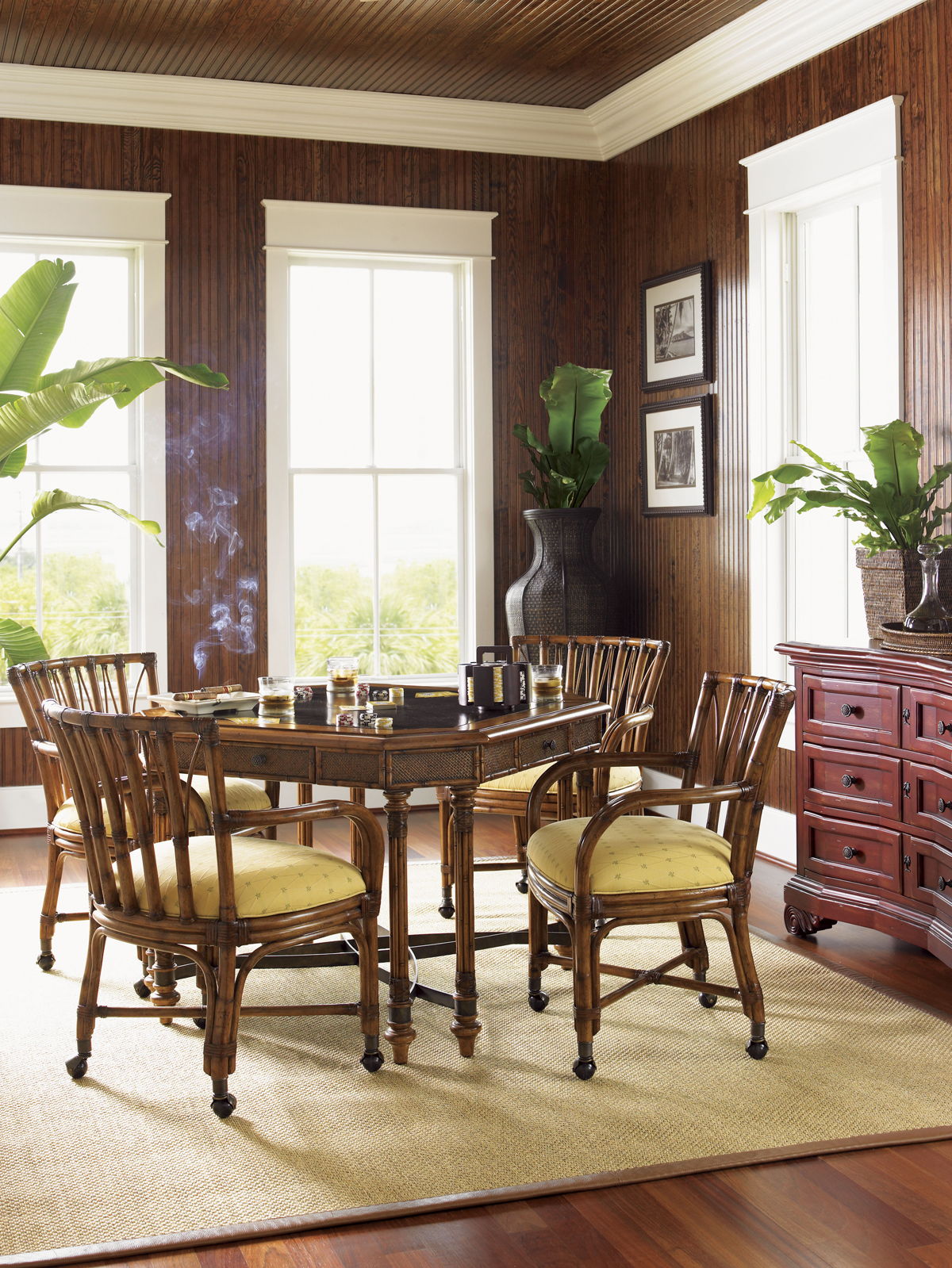 Island Estate - Samba Game Table - Dark Brown