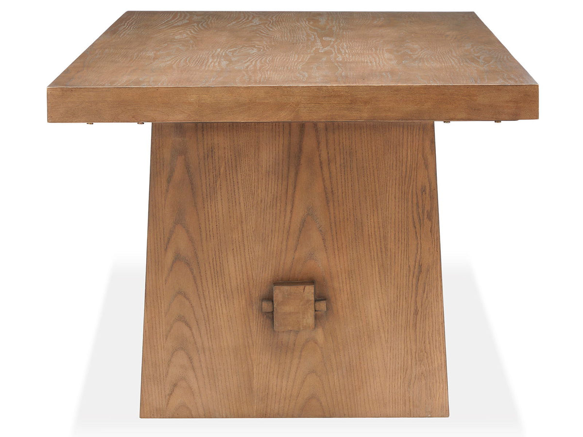 Lindon - Trestle Dining Table - Belgian Wheat