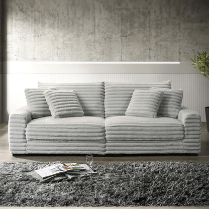 Embrace - Left Arm Facing Chair - Gray